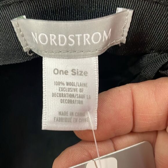 NWT Beautiful Nordstrom Wool Adjustable Fit Hat - Picture 12 of 12